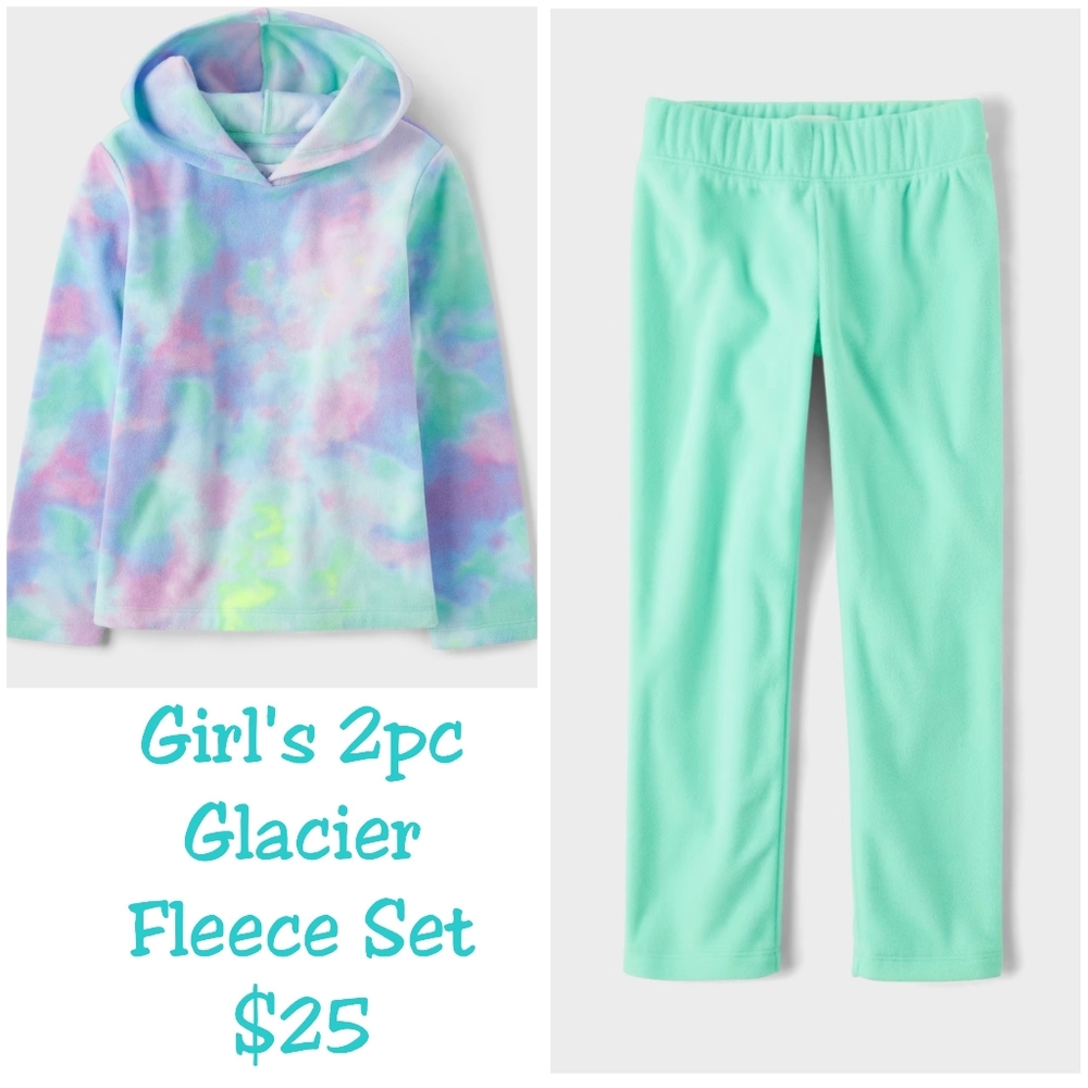 Girl's 2pc Glacier Fleece Set-XXL(16)